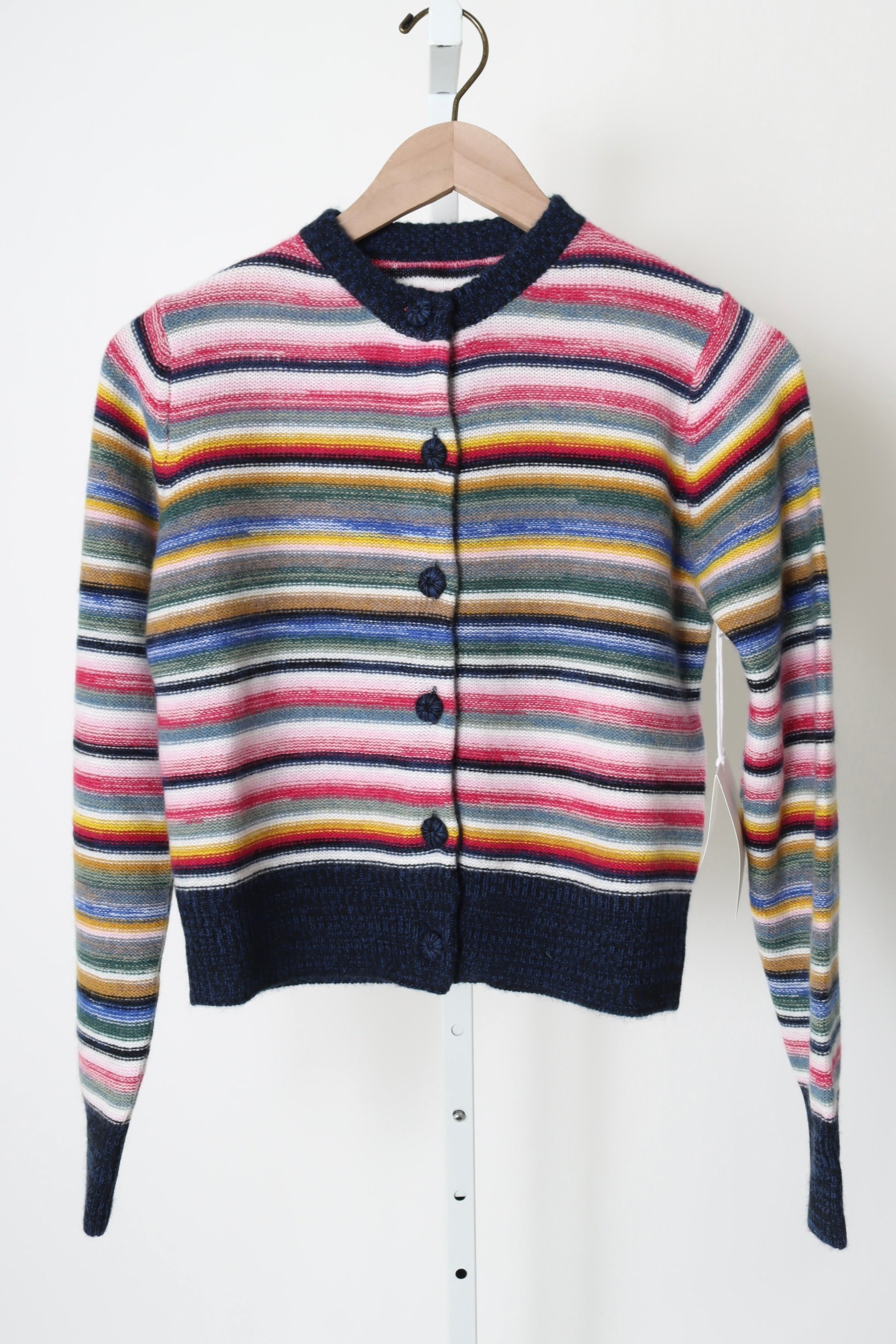 Kadria Cashmere Cardigan- Marled Multi